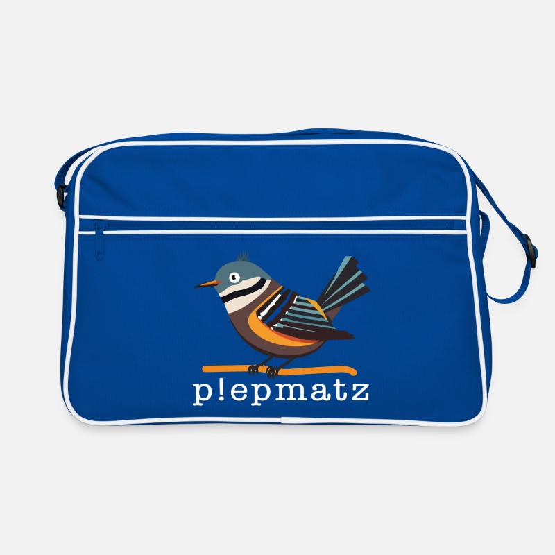 Piepmatz Bunter Spatz Retro Tasche
