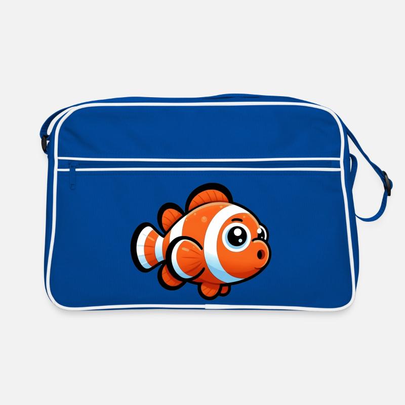 Clownfische Retro Tasche