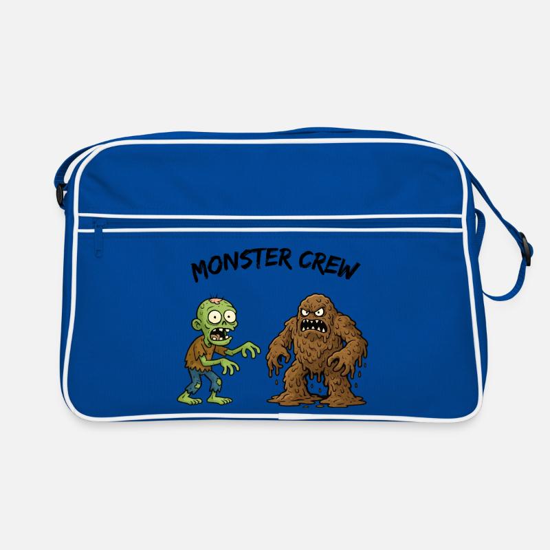 Duo de zombies et de monstres de boue Sac Retro