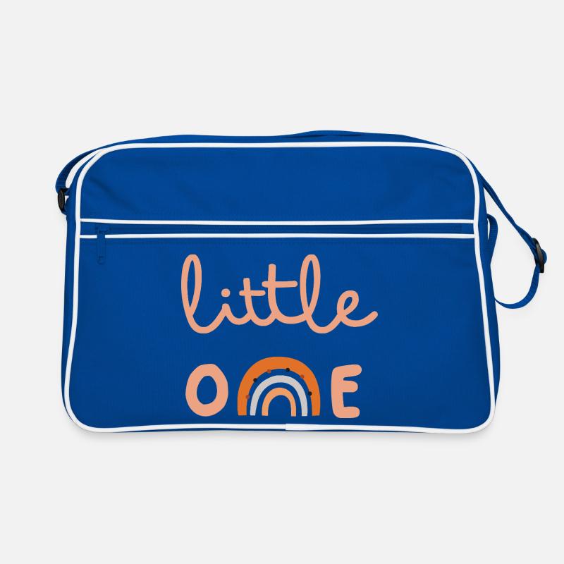 Kleines, süßes Regenbogen-Minimal-Baby-Design Retro Tasche