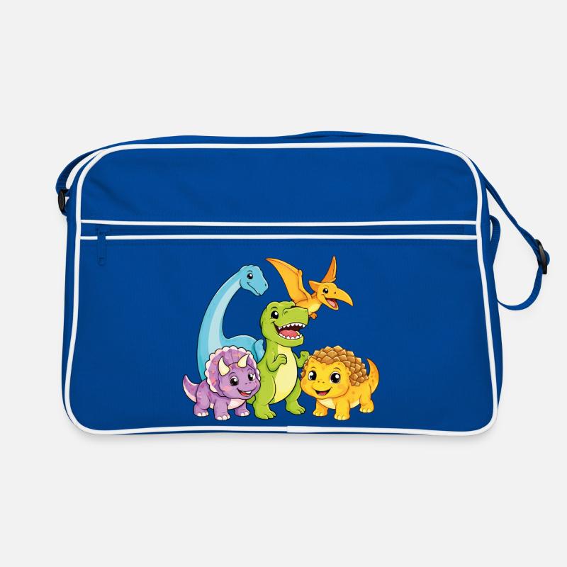 Équipe de Dinos Mignons Sac Retro