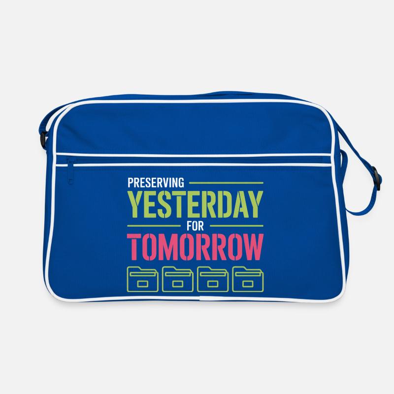 Preserving Yesterday for Tomorrow Retro Bag