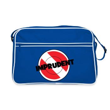 reckless - Retro Bag - blue/white - Front