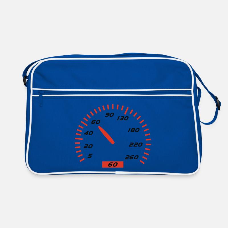 60. Geburtstag Retro Tasche