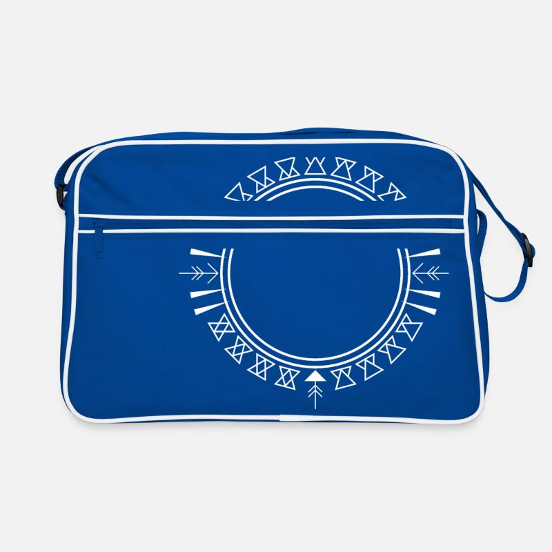 Aztec Triangle Ornament Retro Bag