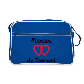 Noces de Froment - Sac Retro - bleu/blanc - Devant