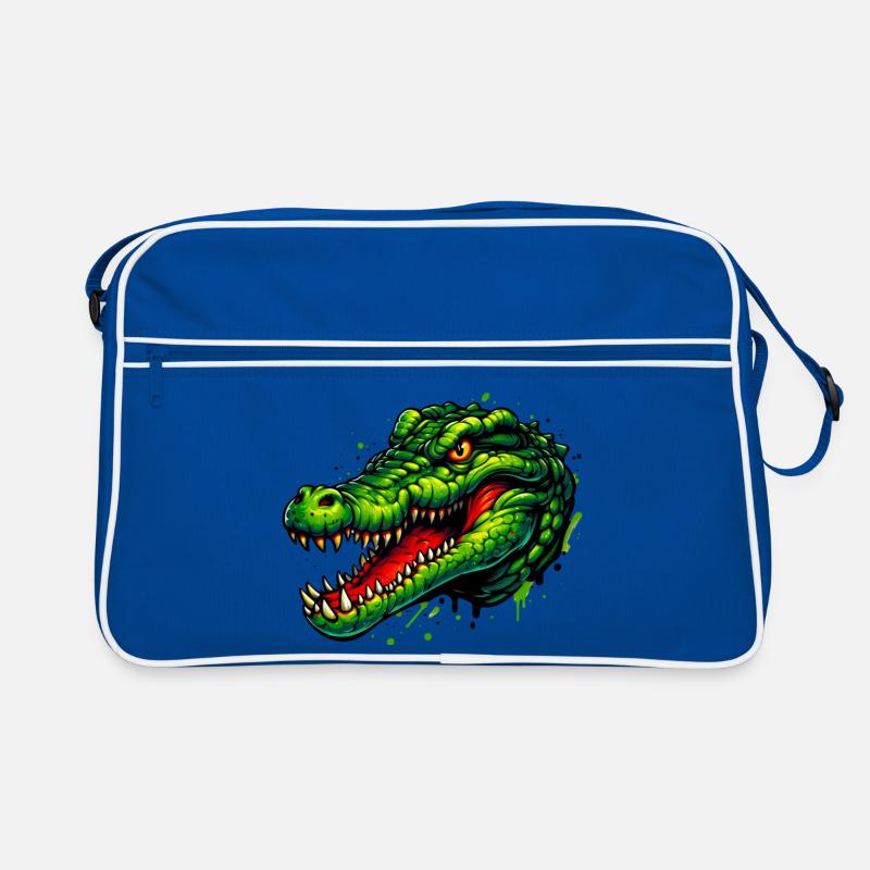 Alligator Crocodile Retro Bag