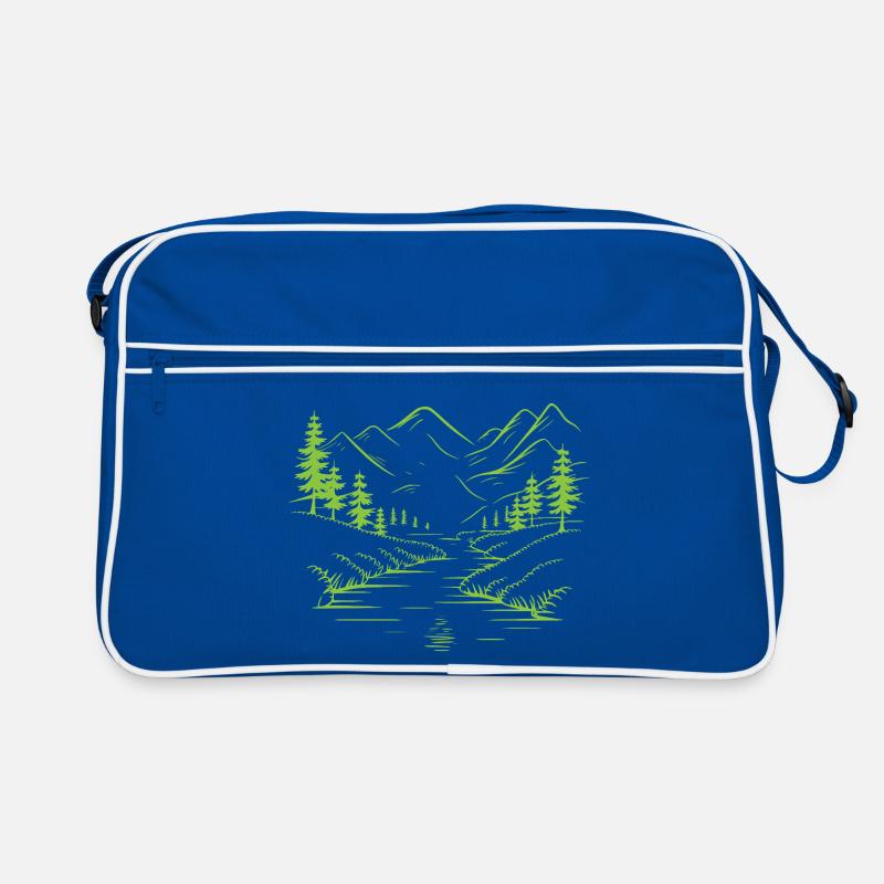 Gebirge Retro Tasche