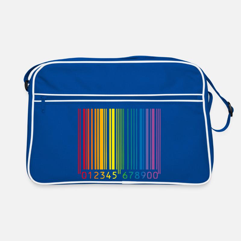 Schwuler Barcode Retro Tasche