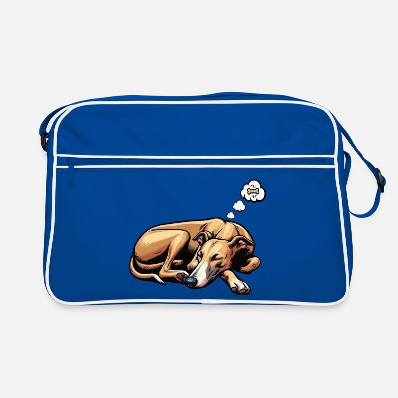 Whippet Greyhound Whippets Propriétaire de lévrier Sac Retro