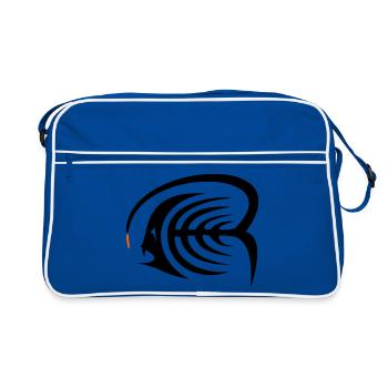 Frogfish - Retro Bag - blue/white - Front