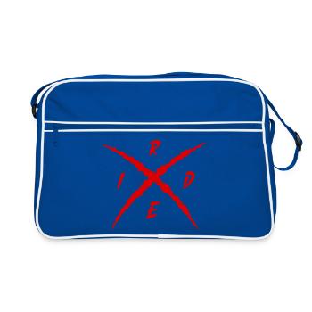 Chevaucher - Sac Retro - bleu/blanc - Devant