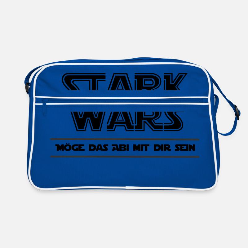 Stark wars - Retro Tasche - Blau/Weiß
