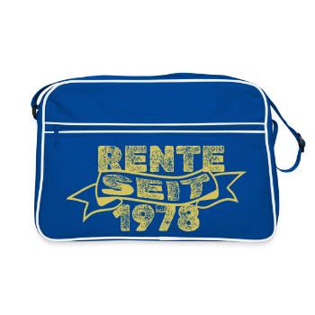 1978 - Sac Retro - bleu/blanc - Devant