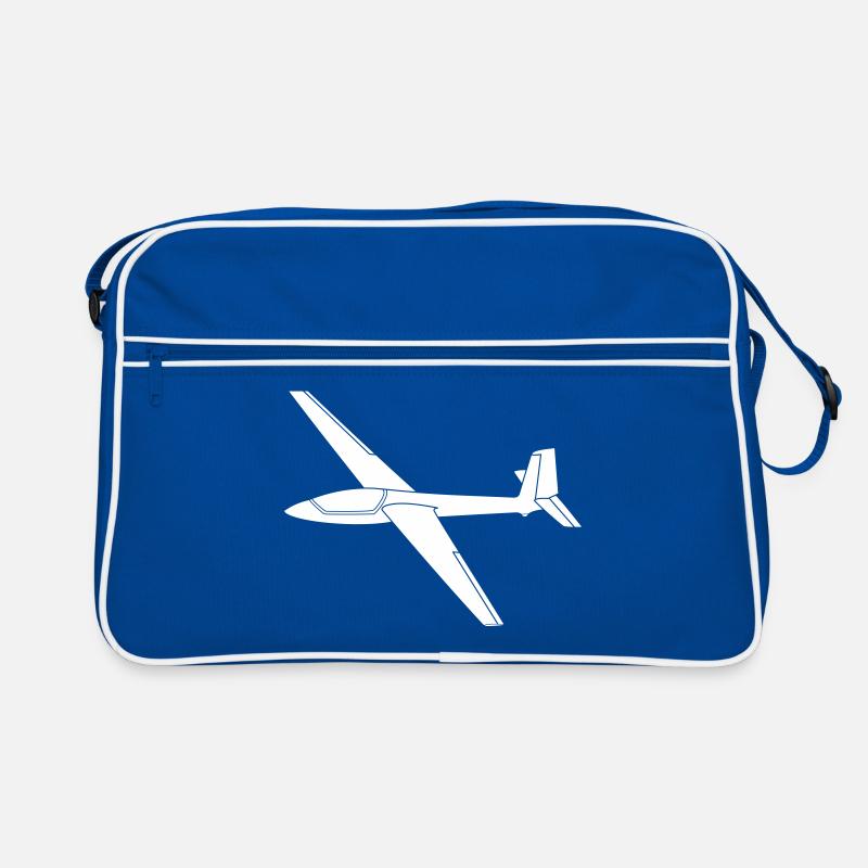 swift s1 - Retro Tasche - Blau/Weiß