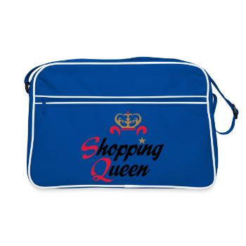magasiner - Sac Retro - bleu/blanc - Devant
