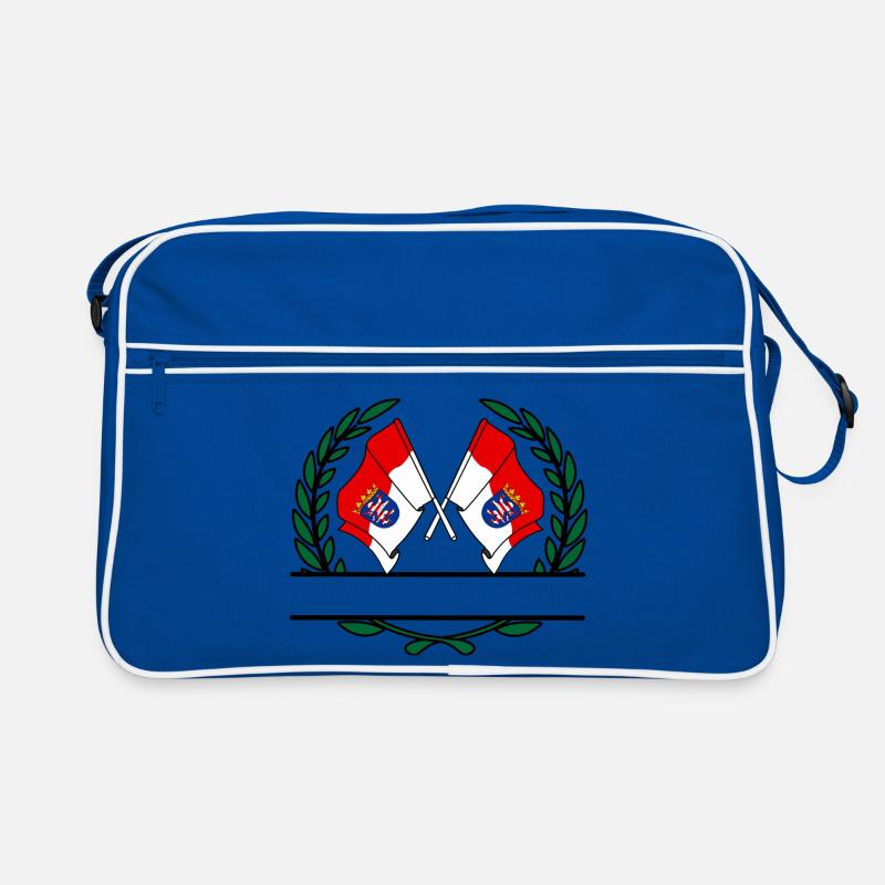 Flags Hesse laurel wreath banner Retro Bag