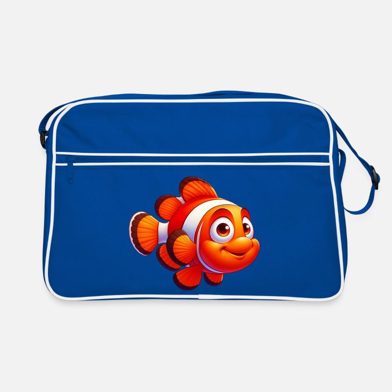 Clownfische Retro Tasche