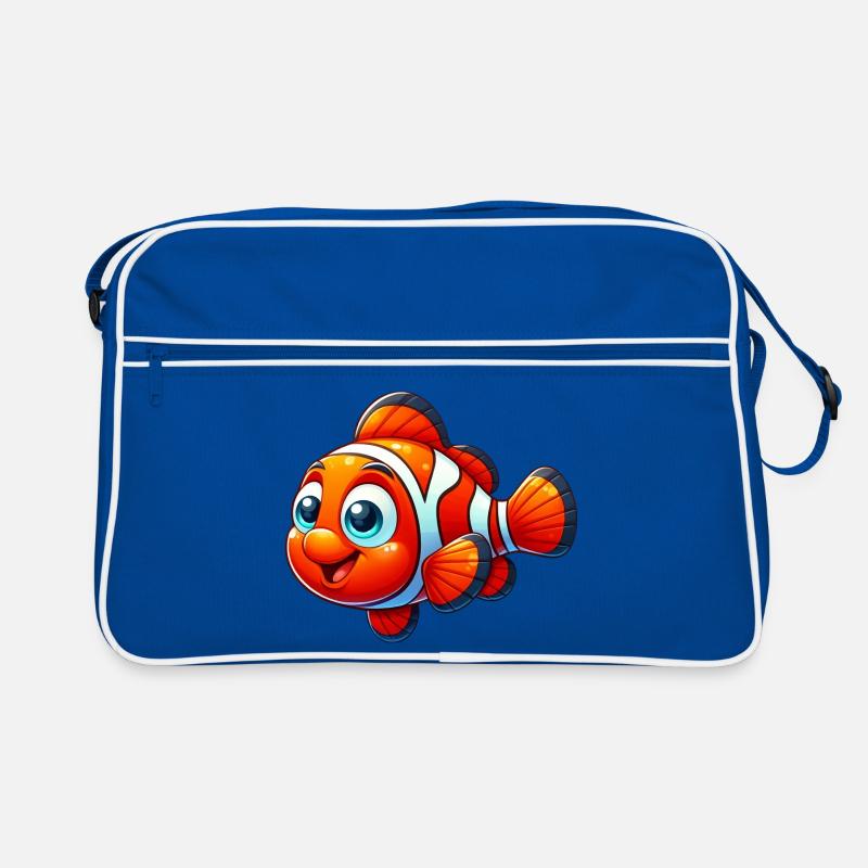 Clownfische Retro Tasche