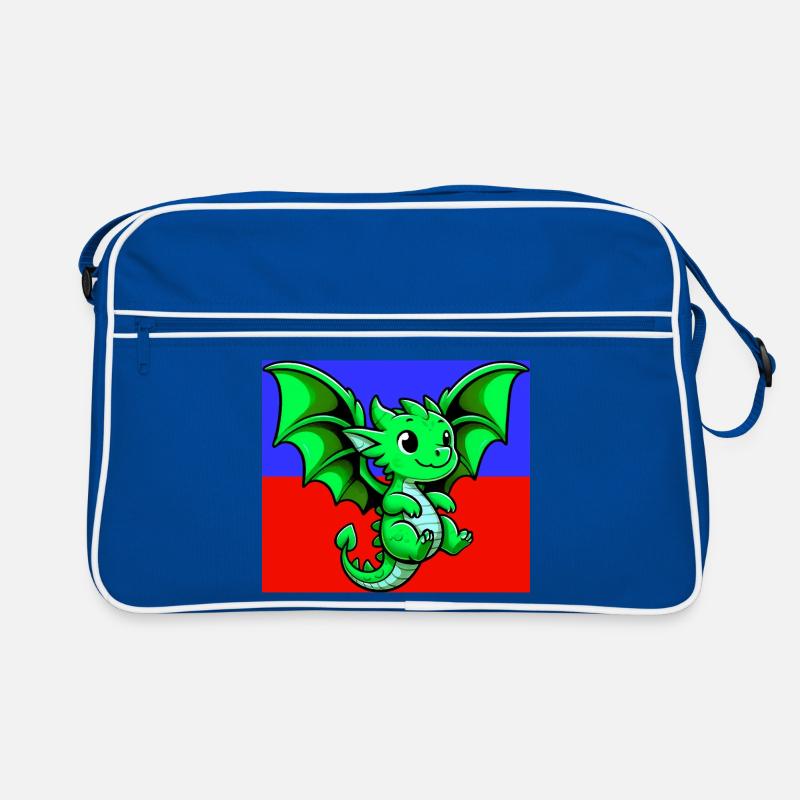 Drache Retro Tasche