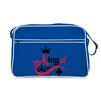 poker - Sac Retro - bleu/blanc - Devant