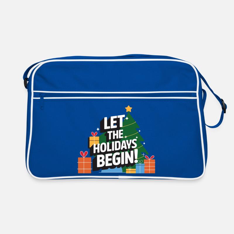 Let the Holidays Begin Retro Bag