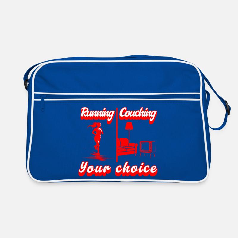 Running oder Couching? Du hast die Wahl!  Retro Tasche