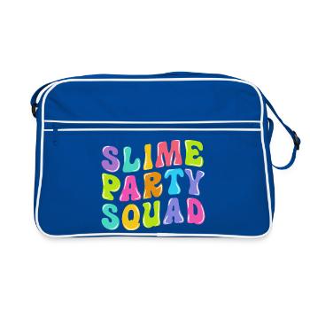 Slime visqueux Slime - Sac Retro - bleu/blanc - Devant
