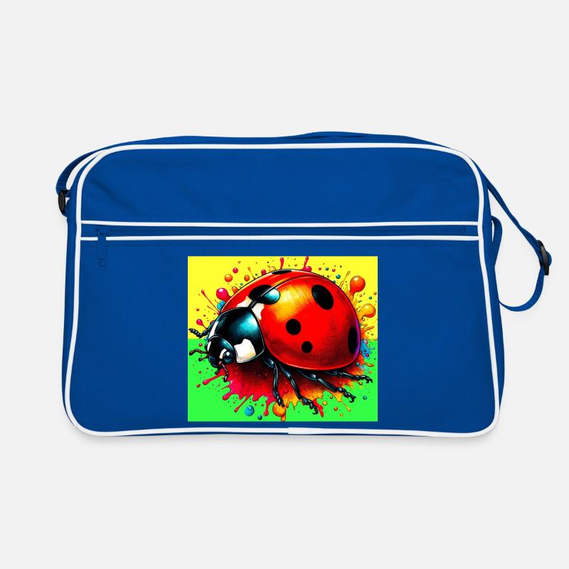 Marienkäfer Retro Tasche