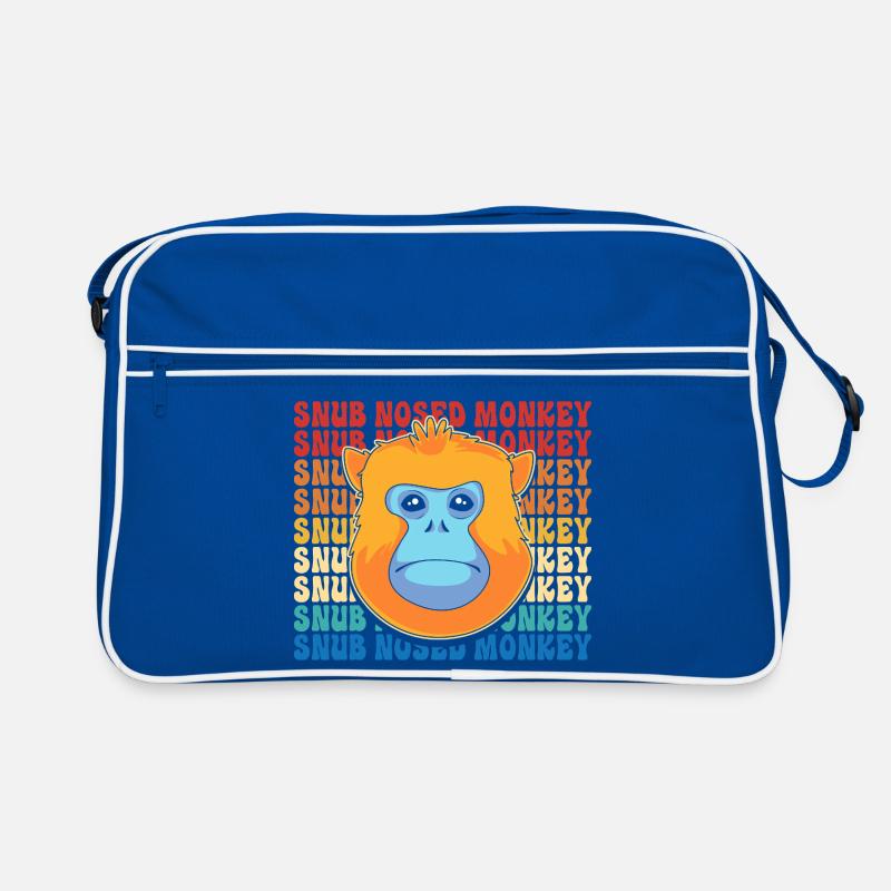 Snub-nosed monkey Monkey Chimpanzee Retro Bag