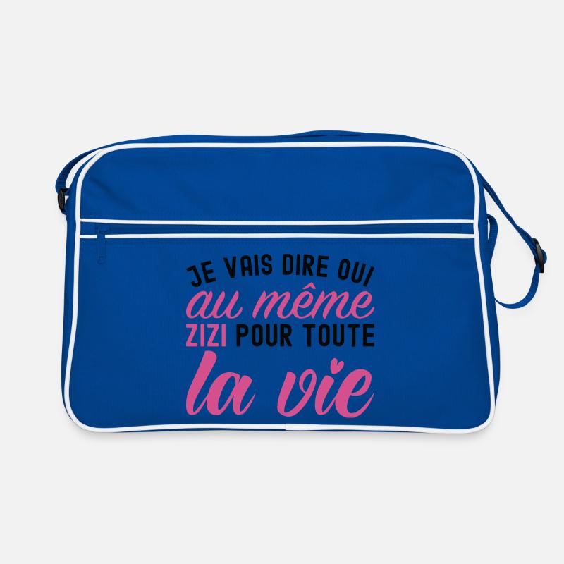 The Same Zizi for the Whole Life Bride Future Retro Bag