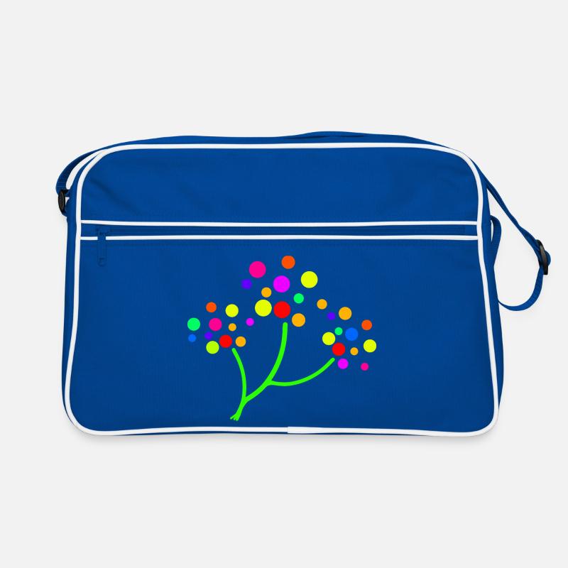 Neon Confetti Tree Retro Bag