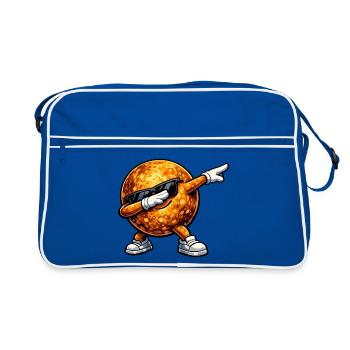 Dabbing Mercury - Retro Bag - blue/white - Front