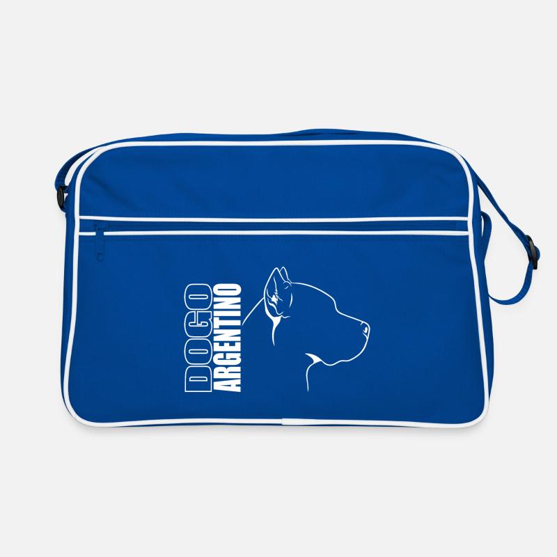 Dogue Argentino Profil Chiens Chien Wilsigns Sac Retro