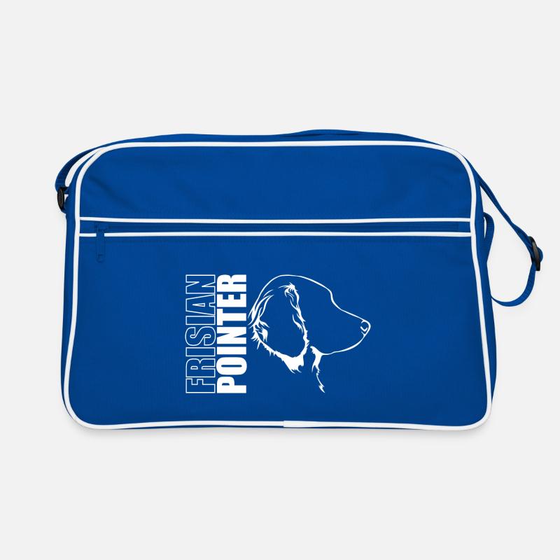 FRISIAN POINTER Profil Hunde Hund Wilsigns Retro Tasche