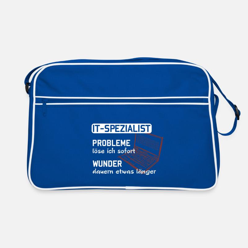 IT Spezialist - Computer Informatiker Geschenk Retro Tasche