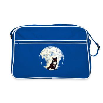 Forêt de Renard - Sac Retro - bleu/blanc - Devant