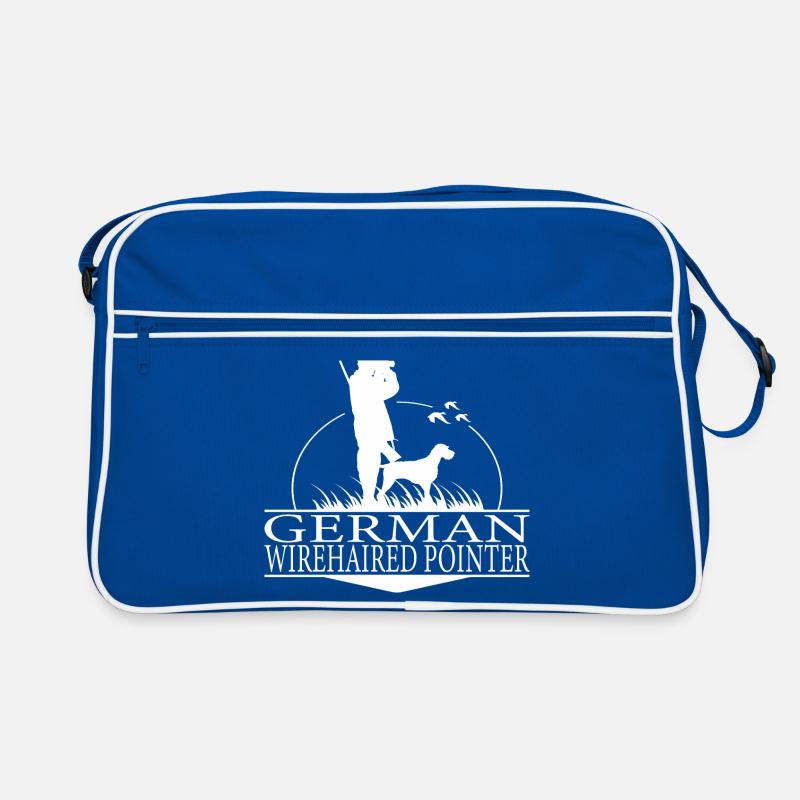 GERMAN WIREHAIRED POINTER Hunting Dogs Hunter Wilsigns Retro Bag