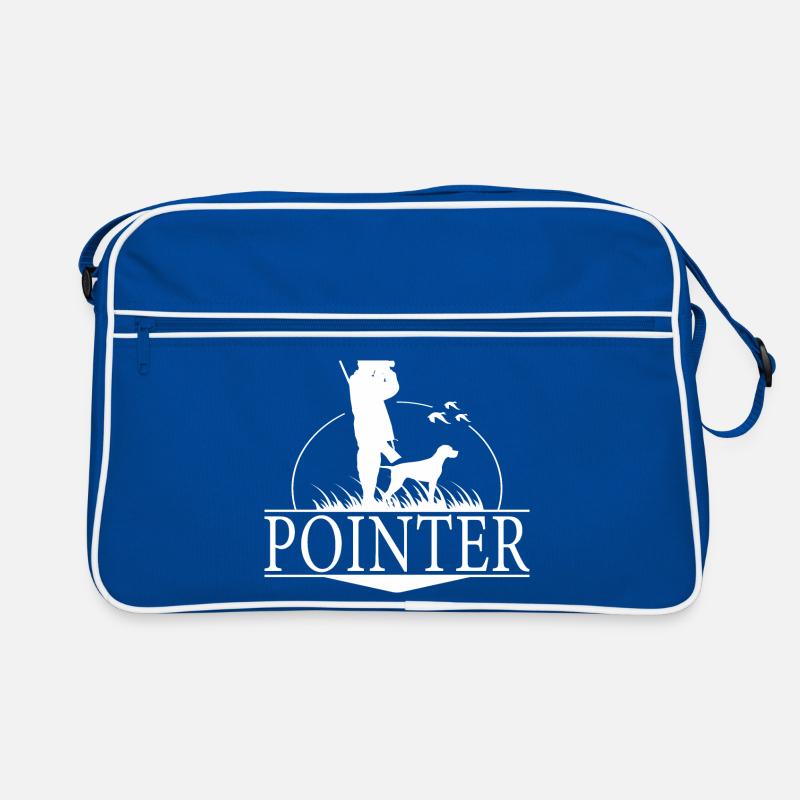 POINTER Jagdhunde Jäger Jagd Wilsigns Retro Tasche