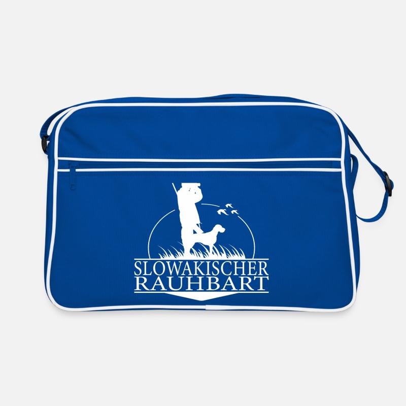 SLOWAKISCHER RAUHBART Jagdhunde Jagd Wilsigns Retro Tasche