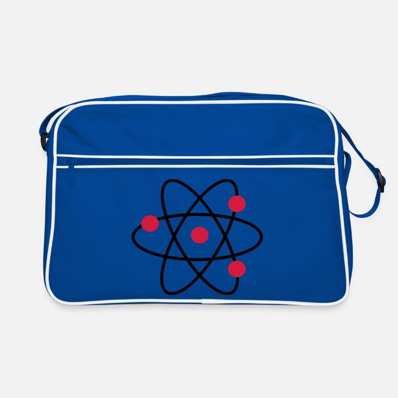 Atome - Sac Retro - bleu/blanc