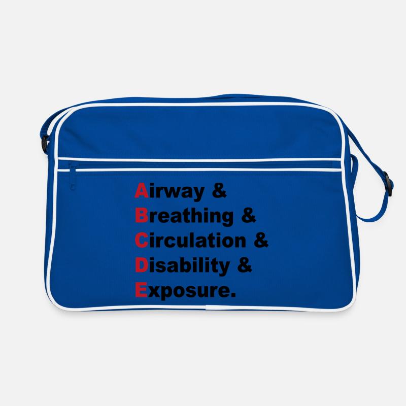 Règle ABCDE Sac Retro