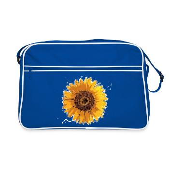 Sunflower - Retro Bag - blue/white - Front
