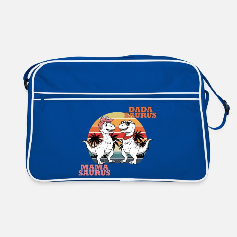 Mama & Dada Saurus – Le Duo Dino Fun ! Sac Retro