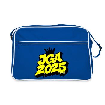 Enterrement de vie de garçon 2025 Enterrement de vie de garçon - Sac Retro - bleu/blanc - Devant