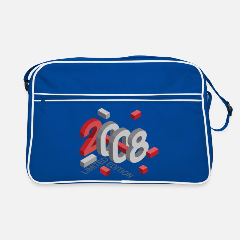 2008 Édition limitée 3D Typographie Art Sac Retro