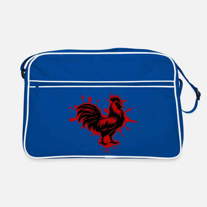 Hahn Klecks Retro Tasche