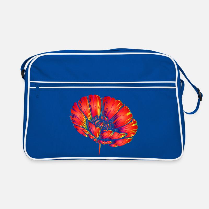 Pop Art néon Pop Art Décor Fleur Couleur Sac Retro