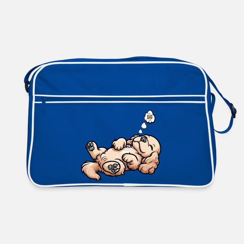 Cocker Spaniel Cockerhund Cocker Spaniel Besitzer Retro Tasche