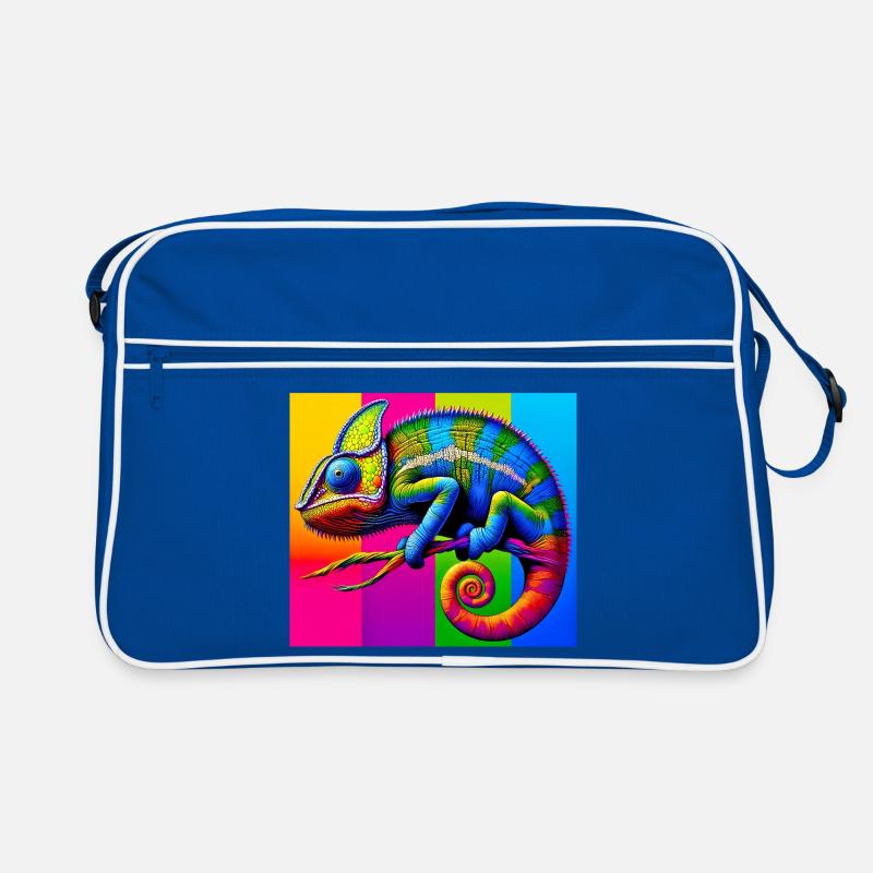 caméléon Sac Retro